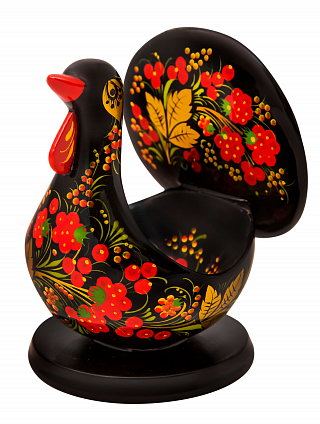 Солонка резная 110х90х85
